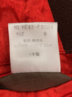 イッセイミヤケ ISSEY MIYAKE TAILORED JACKET テーラード ジャケット キルティング スーツ アウター 茶 ME43-FD024 ジャケット 無地 ブラウン Sサイズ 104MT-2094