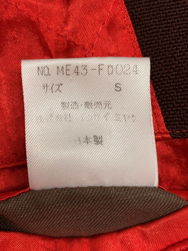 イッセイミヤケ ISSEY MIYAKE TAILORED JACKET テーラード ジャケット キルティング スーツ アウター 茶 ME43-FD024 ジャケット 無地 ブラウン Sサイズ 104MT-2094
