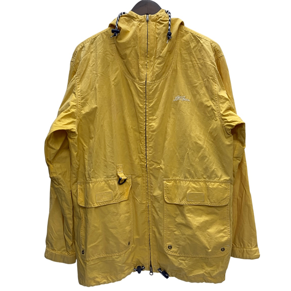【曜日割引対象外】 エルエルビーン L.L.Bean 70's 80's マウンテンパーカー ナイロンジャケット X717 ジャケット イエロー Sサイズ 201MT-4299 VB