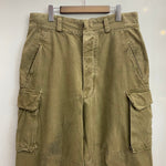 【曜日割引対象外】 ヴィンテージ vintage 50's フランス軍 FRENCH ARMY M-47 カーゴパンツ カーキ W35サイズ 201MB-1153 VB