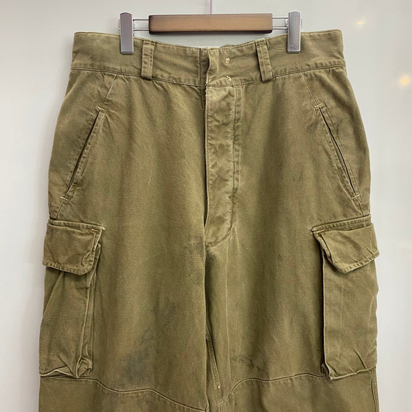 【曜日割引対象外】 ヴィンテージ vintage 50's フランス軍 FRENCH ARMY M-47 カーゴパンツ カーキ W35サイズ 201MB-1153 VB