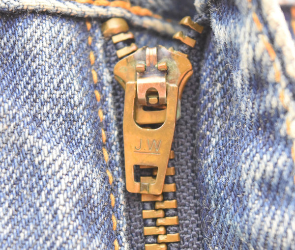 コムデギャルソン COMME des GARCONS JUNYA WATANABE 05AW Broken Denim ダメージ加工 ストレートデニム JP-P05 デニム ブルー Mサイズ 103MB-477