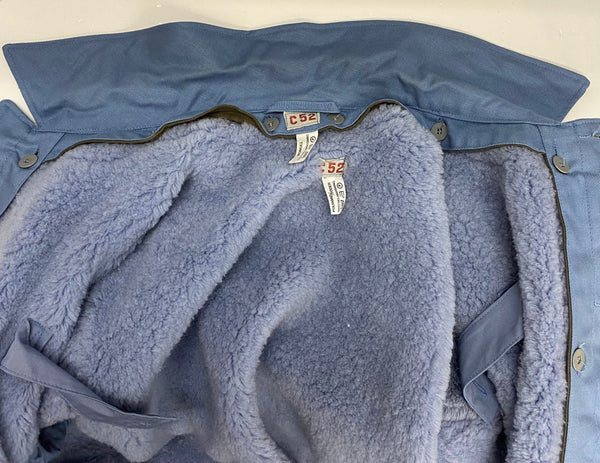 【曜日割引対象外】 ミリタリー MILITARY 80's スウェーデン軍 M59 ボアライナー付き コート ブルー C52サイズ 201MT-4658 VB