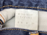 ヒステリックグラマー HYSTERIC GLAMOUR 初期タグ KINKY JEANS ミニスカート DENIM デニム Aライン レースアップ トレンド Y2K 日本製 インディゴ INDIGO 2AK-8510 スカート ロゴ ネイビー Fサイズ 104LB-48