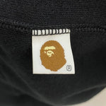 ア ベイシング エイプ A BATHING APE 00s ジップ フーディー ベスト スワロフスキー zip hoodie vest SWAROVSKI ノースリーブパーカー ブラック Lサイズ 201MT-4614