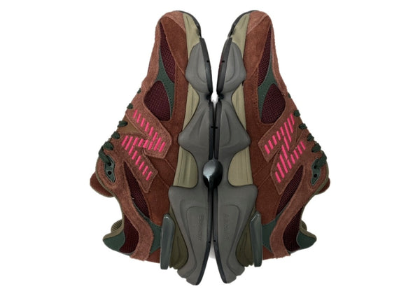 ニューバランス new balance 22年製 U9060 BUR BURGANDY ABZORB ソール  スエード ランニング ローカット シューズ 茶 U9060BUR メンズ靴 スニーカー ブラウン 28cm 104S-961