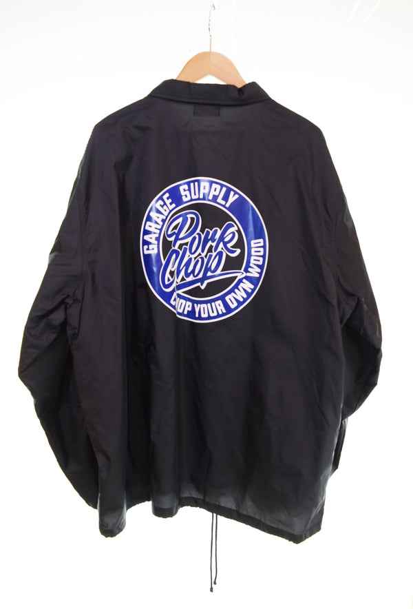 ポークチョップ PORKCHOP GARAGE SUPPLY ガレージ サプライCOACH JACKETコーチ ジャケット ジャケット ブラック LLサイズ 103MT-2807