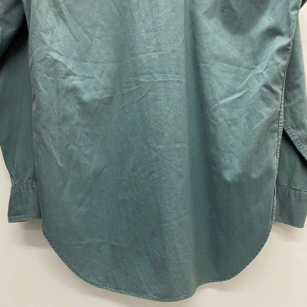 【曜日割引対象外】 ヴィンテージ vintage 40's MONTGOMERY WARD PIONEER DU-ALLS 長袖シャツ ブルー 15サイズ 201MT-4503 VB