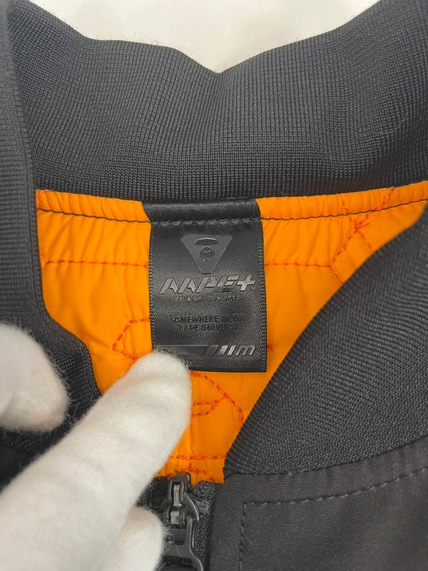 ア ベイシング エイプ A BATHING APE AAPE MA-1 フライトジャケット ボンバージャケット リバーシブル APE BAPE エイプ ジャケット ブラック 101MT-5297