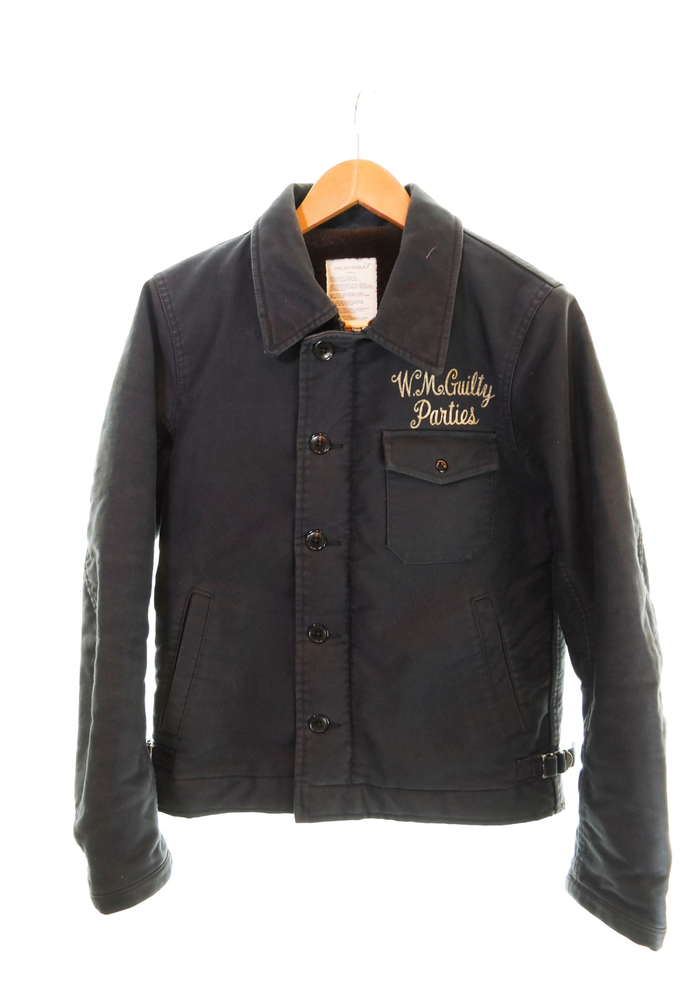 UPSETTER ミリタリージャケット GUILTY PARTIES GUILTY PARTIES ジャケット 刺繍デザイン UPSETTER ミリタリー