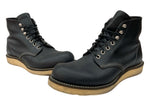 レッドウィング RED WING 6-inch CLASSIC ROUND TOE クラシック ラウンド スピードフック ワークブーツ アウトドア 8 1/2D 黒 8165 メンズ靴 ブーツ ワーク ブラック 26.5cm 104S-1071
