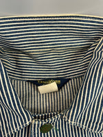 オシュコシュ OSHKOSH ヴィンテージ Vintage 80s～ カバーオール ヒッコリー 42R ジャケット ブルー 101MT-4086