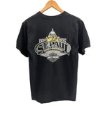 ハーレーダビッドソン Harley-Davidson 00's パープルタイガー バーアンドシールド ロゴ 馬 ホース アニマル 両面 プリント Tシャツ ブラック Mサイズ 101MT-4534