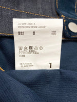 ジエダ Jieda SWITCHING DENIM JACKET スウィッチング デニムジャケット MADE IN JAPAN Jie-20W-JK08-A サイズ 1 ジャケット 無地 ネイビー 101MT-2155