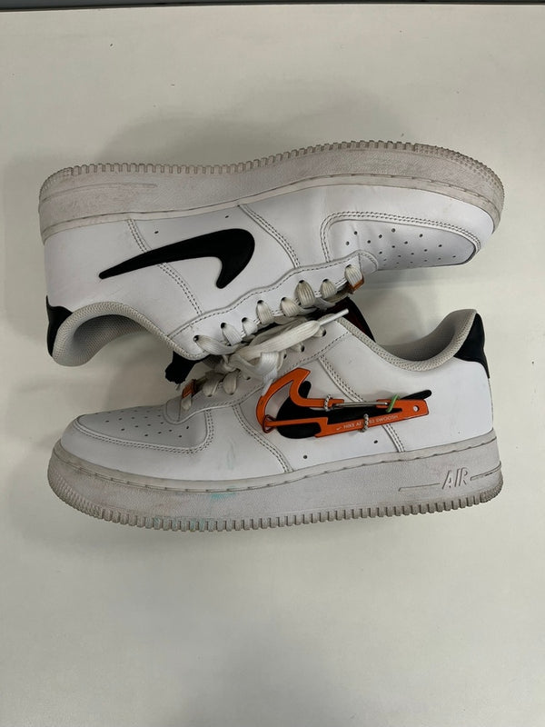 ナイキ NIKE Air Force 1 Low Premium Karabiner Swoosh エアフォース 1 ロー プレミアム カラビナ スウッシュ 白 DH7579-100 メンズ靴 スニーカー ホワイト 28cm 101sh-2125