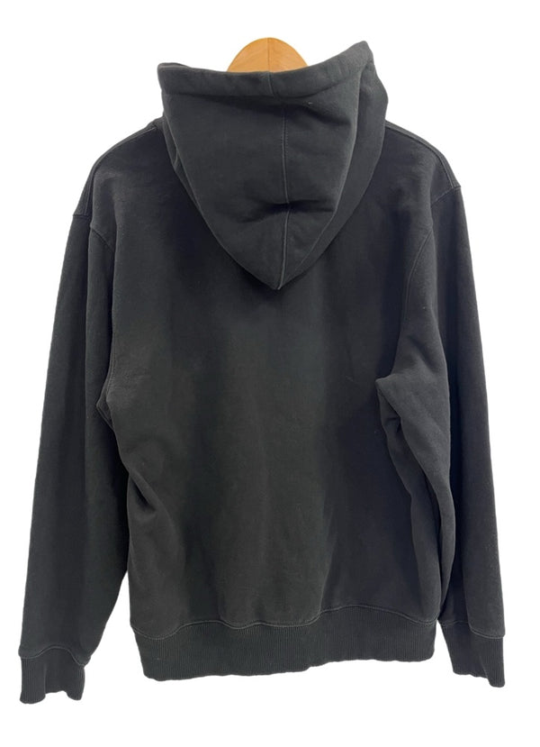 ステューシー STUSSY Broken Crown ブロークン クラウン フーディ スウェット 黒 パーカ ブラック Mサイズ 101MT-4551