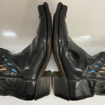 【曜日割引対象外】 アクメ ACME BOOT 50's~70's USA製 メンズ靴 ブーツ ウエスタン ブラック 201-shoes1219 VB
