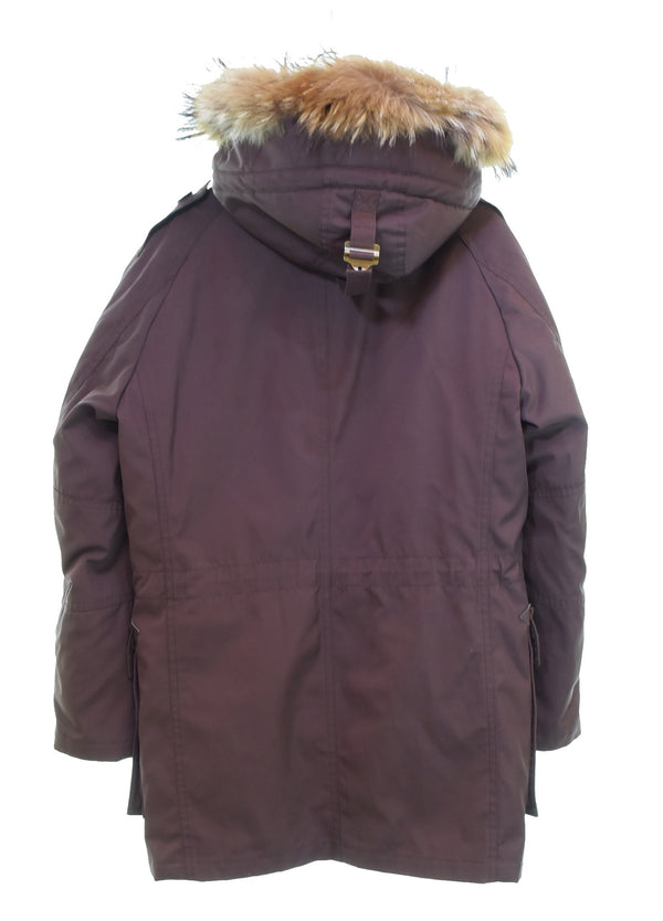 バーバリー ロンドン BURBERRY LONDON  N-3B型 ダウンコート ダウンライナー付 モッズコート A1C77-422-19 ジャケット ブラウン Lサイズ 103MT-3561