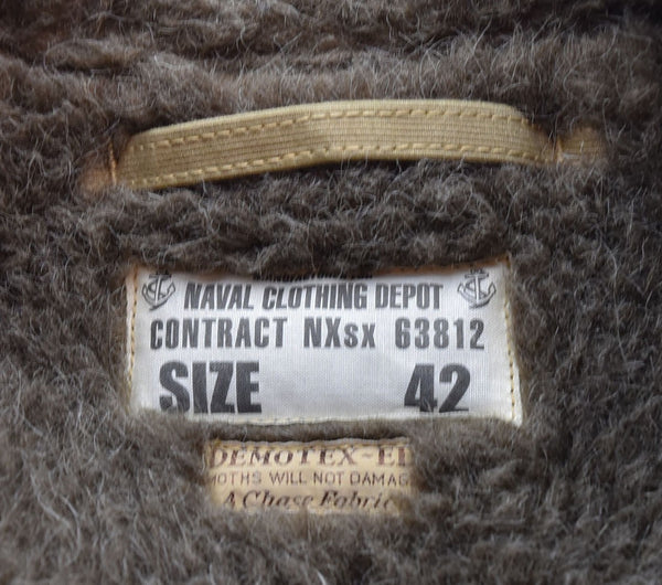 バズリクソンズ BUZZ RICKSON'S TYPE N-1 KHAKI NAVY DEPARTMENT DEMOTEX-ED 東洋エンタープライズ デッキ ジャケット ミリタリー BR12032 42 ジャケット カーキ LLサイズ 103MT-1871