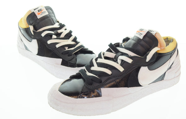 ナイキ NIKE SACAI BLAZER LOWサカイブレーザー ロー スニーカー DM6443-00 メンズ靴 スニーカー ブラック 27cm 103S-1275