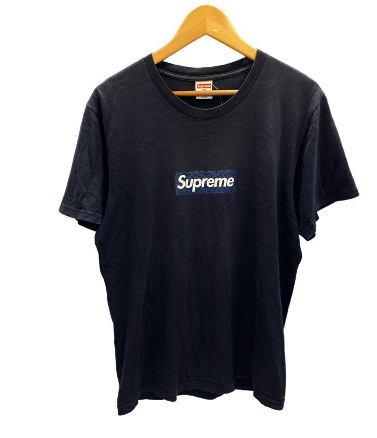 シュプリーム SUPREME × New York Yankees Box Logo Tee Navy 15SS ...