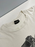 ティンバーランド Timberland 90s Vintage ヴィンテージ ブーツプリントTee 白  シングルステッチ Tシャツ ホワイト 101MT-4831