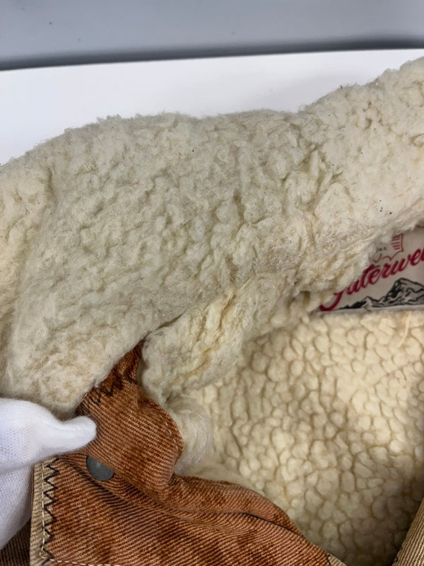 リー Lee ヴィンテージ Vintage パッチワーク ボアジャケット  ジャケット ブラウン パッチワーク柄 101MT-4610