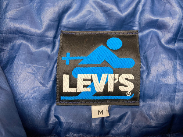 リーバイス Levi's 80's 90's SKI Levi's スキーリーバイス トラッカージャケット ウエスタン ダウン TALON USA製 紺 ジャケット ロゴ ネイビー Mサイズ 104MT-999