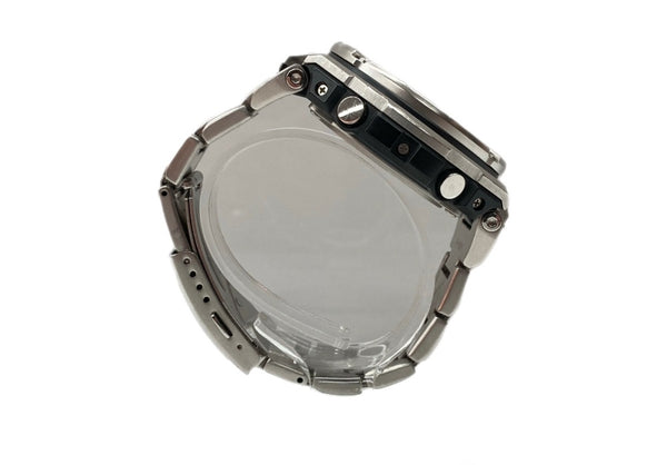 ジーショック G-SHOCK CASIO カシオ G-STEEL 中留 タフソーラー 耐衝撃構造 20気圧防水 アウトドア 腕時計 ウォッチ 5444 銀 GST-W110D メンズ腕時計シルバー 104T-27
