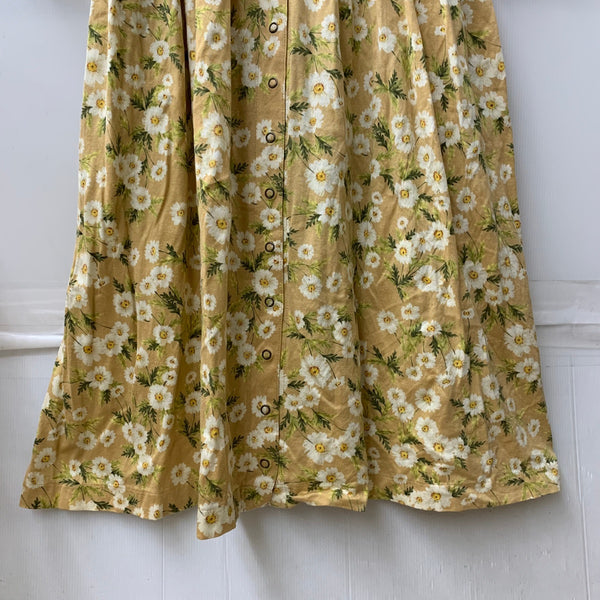 ピンクハウス PINK HOUSE ロングワンピース リボン ひなぎく ワンピース ベージュ 201LT-436