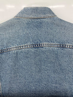 リーバイス Levi's DENIM JACKET デニム ジャケット Gジャン ブランケット 裏715 アウター USA製 インディゴ 青 サイズ 38 ジャケット 無地 ブルー 104MT-1793