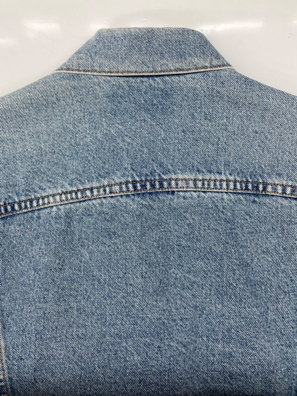 リーバイス Levi's DENIM JACKET デニム ジャケット Gジャン ブランケット 裏715 アウター USA製 インディゴ 青 サイズ 38 ジャケット 無地 ブルー 104MT-1793