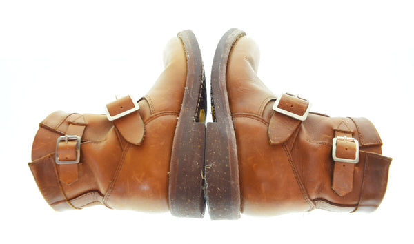 ピストレロ PISTOLERO ショートエンジニア ブーツ レディース靴 ブーツ エンジニア ブラウン 103S-1147