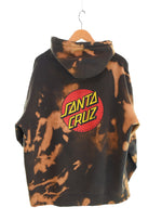 サンタクルーズ SANTA CRUZ 90s 00s ロゴプリントフーディー ブリーチ加工 90's 00's  パーカ マルチカラー 3Lサイズ 103MT-3387