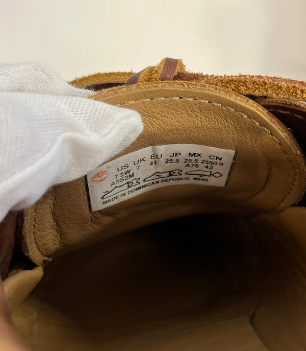 ティンバーランド Timberland Authentic 3 Eye Classic スリーアイ クラシック デッキシューズ 茶 A5S2M メンズ靴 モカシン ブラウン 25.5cm 101sh-2205