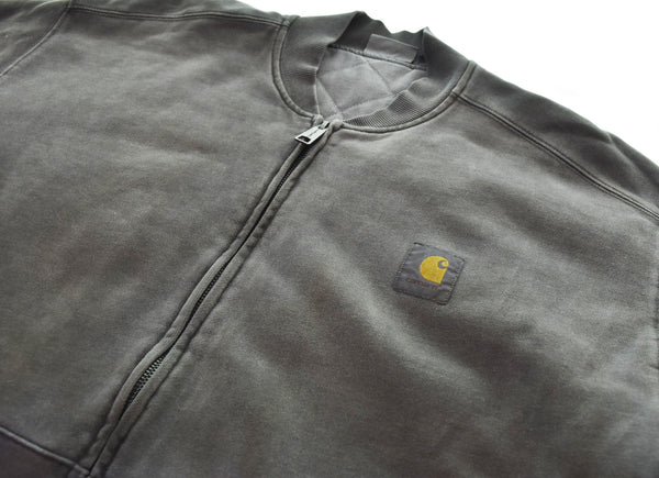 カーハート Carhartt VISTA SWEAT BOMBER ビスタ スウェットボンバー ジャケット グレー Mサイズ 103MT-3517