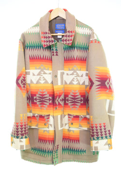 ペンドルトン PENDLETON ネイティブ柄 ブランケット ジャケット ジャケット マルチカラー Mサイズ 103MT-3348