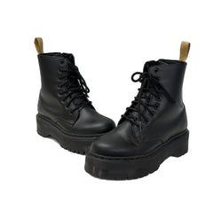 ドクターマーチン Dr.Martens 8ホール ブーツ 厚底 レディース V JADON 2 MONO 8 EYE VEGAN 25310001 レディース靴 ブーツ ワーク ブラック UK4サイズ 201-shoes1033