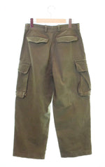 ミリタリーアイテム military FRENCH ARMY フランス軍 M47 CARGO PANTS ヘリンボーン カーゴパンツ カーキ 11 103MB-277