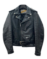 ショット SCHOTT Perfecto LEATHER JACKET レザー ジャケット ダブル ライダース バイカー アウトドア USA製 アウター 黒 サイズ 34 ジャケット 無地 ブラック 104MT-1692