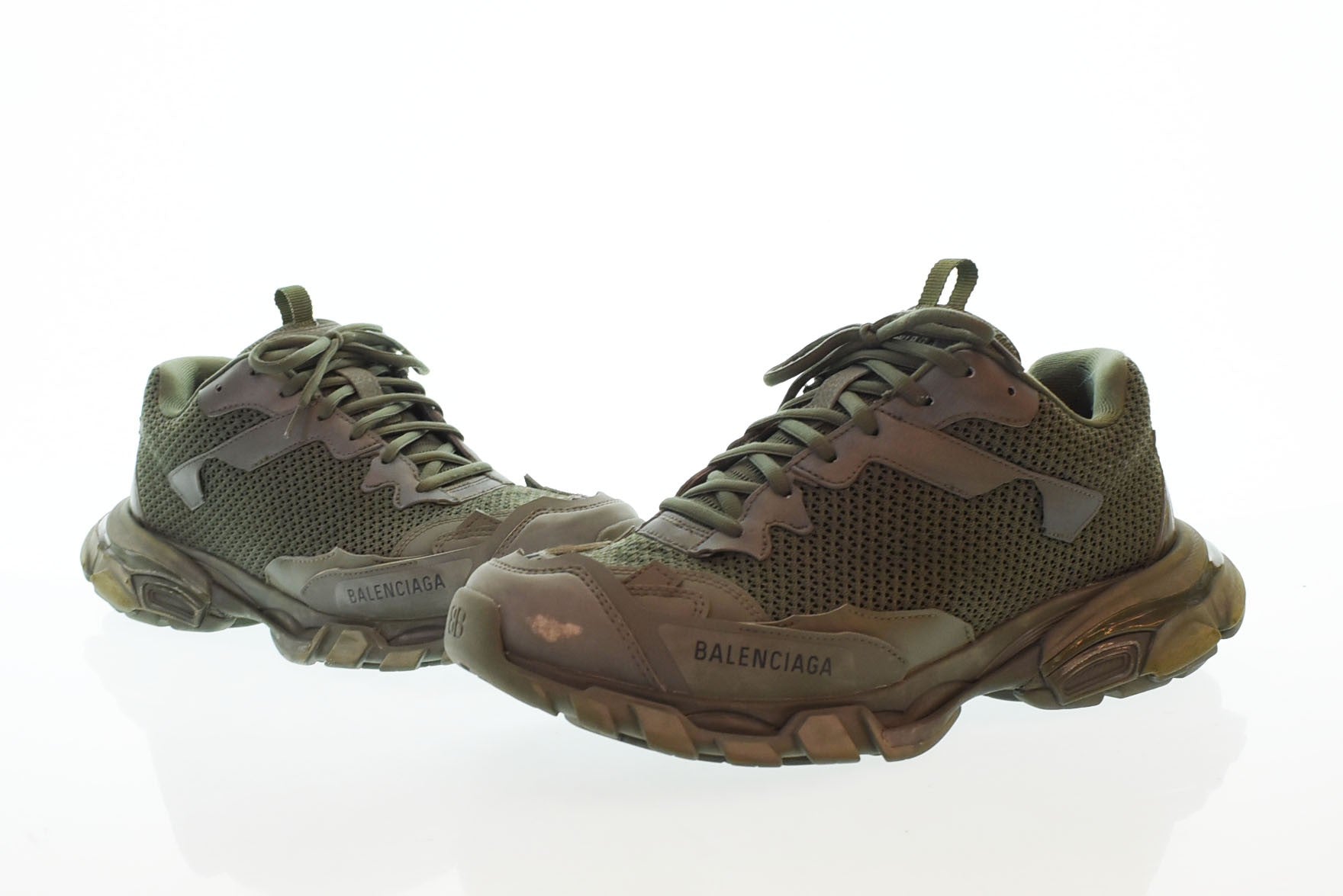 バレンシアガ BALENCIAGA TRACK.3 SNEAKER トラック 3 KAHKI 700875 