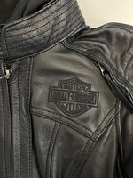 ハーレーダビッドソン Harley-Davidson Auroral II 3-in-1 Leather Jacket オーロラ II レザージャケット 黒 98011-21VW ジャケット ブラック Sサイズ 101LT-149