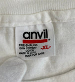 ヴィンテージ vintage 90s 90's  KERMIT カーミット フォレストガンプ パロディ プリント 白 XL Tシャツ ホワイト LLサイズ 101MT-4436