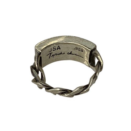 【中古】テンダーロイン TENDERLOIN ID RING メンズジュエリー・アクセサリー 指輪・リング シルバー 201goods-712
