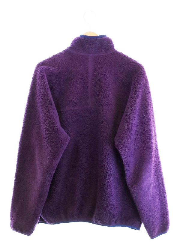 パタゴニア PATAGONIA 90s USA製 Retro Cardigan レトロ カーディガン ジャケット パープル LLサイズ 103MT-1193