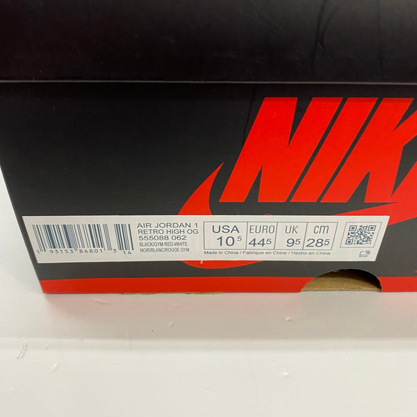 ナイキ NIKE AIR JORDAN 1 RETRO HIGH OG 555088-062 メンズ靴 スニーカー ブラック 28.5cmサイズ 201-shoes1572