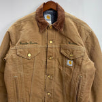 【曜日割引対象外】 カーハート Carhartt 80's 90's ダックトラッカージャケット ジャケット ベージュ 40サイズ 201MT-3878 VB