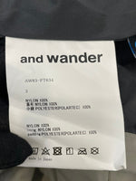 アンドワンダー and wander 18AW ポーラテックアルファジャケット AW83-FT634 3 グレー 601MT-30