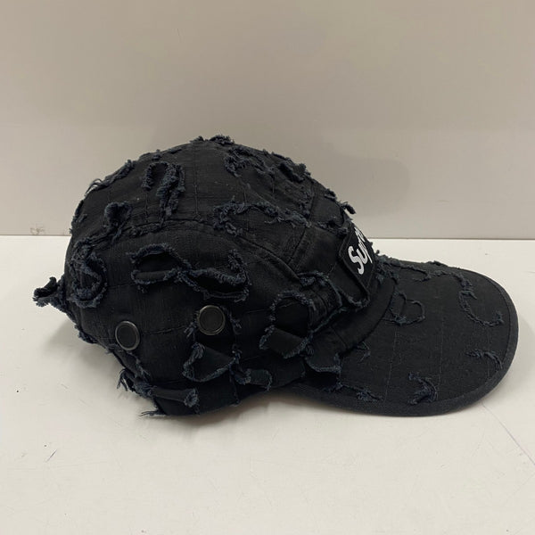【中古】シュプリーム SUPREME Griffin Camp Cap 帽子 メンズ帽子 キャップ ブラック 201goods-646