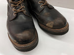 レッドウィング RED WING LOGGER BOOTS ロガー ブーツ 茶芯 レースアップ ワーク ロング バイカー シューズ 黒 メンズ靴 ブーツ その他 ブラック サイズ 8 1/2D 104S-1002